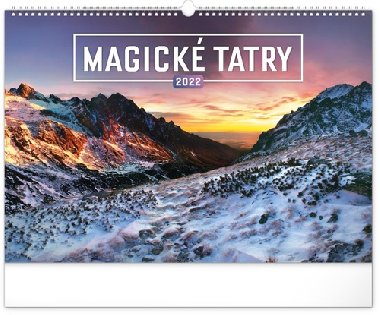 Nstenn kalendr Magick Tatry 2022, 48 x 33 cm - 