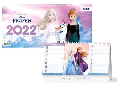 DISNEY Frozen (trnctidenn) - stoln kalend 2022 - MFP paper