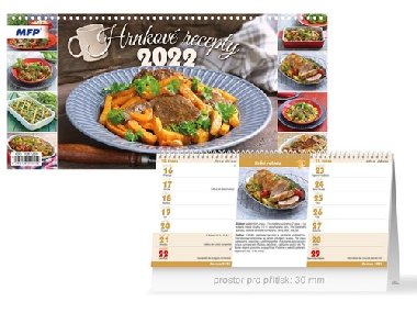 Hrnkov recepty (trnctidenn) - stoln kalend 2022 - MFP paper