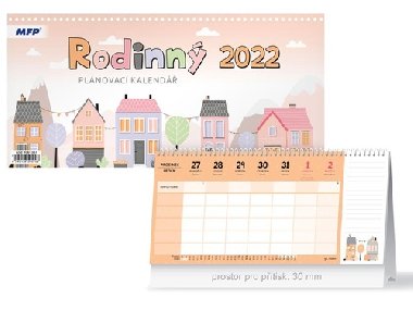 Rodinn plnovac - stoln kalend 2022 - MFP paper