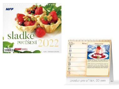 Mini Sladk poten - stoln kalend 2022 - MFP paper
