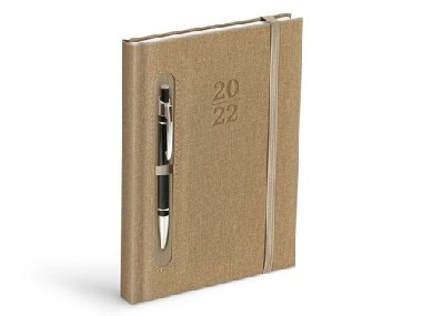 Di 2022 D801 PU brown / grey - for pen - 