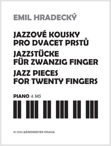 Jazzov kousky pro dvacet prst - Emil Hradeck