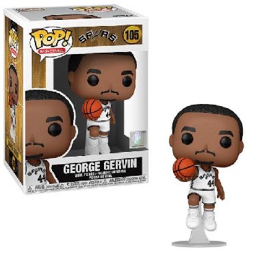 Funko POP NBA: Legends - George Gervin (Spurs Home) - neuveden