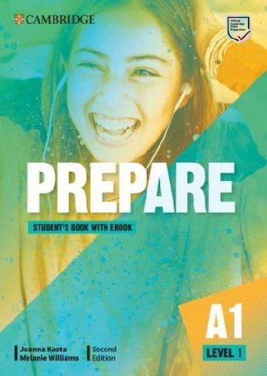 Prepare 1/A1 Students Book with eBook, 2nd - Kosta Joanna