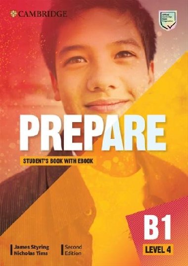 Prepare 4/B1 Students Book with eBook, 2nd - Styring James