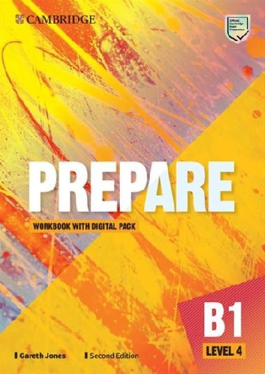 Prepare 4/B1 Workbook with Digital Pack, 2nd - Jones Gareth P.