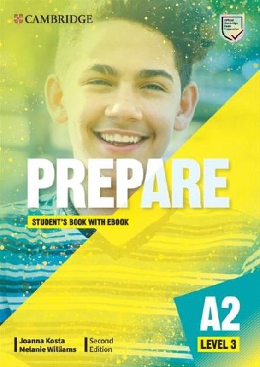 Prepare 3/A2 Students Book with eBook, 2nd - Kosta Joanna