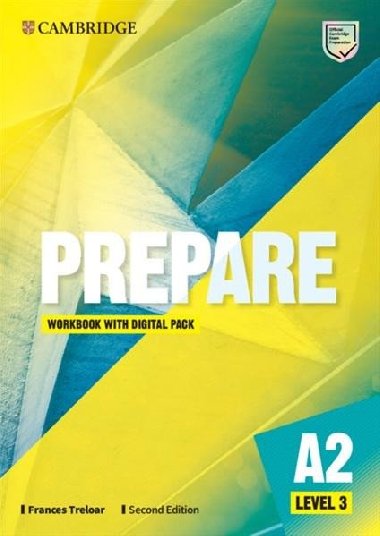 Prepare 3/A2 Workbook with Digital Pack, 2nd - Treloar Frances