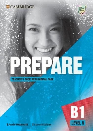 Prepare 5/B1 Teacher´s Book with Digital Pack, 2nd - McDonald Annie