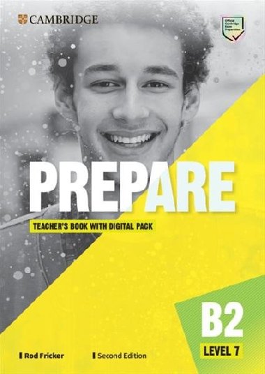 Prepare 7/B2 Teachers Book with Digital Pack, 2nd - Fricker Rod