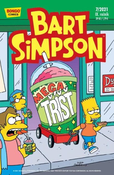 Simpsonovi - Bart Simpson 7/2021 - Matt Groening