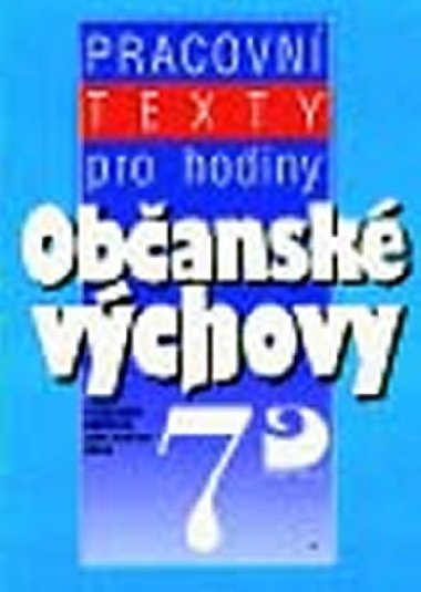 PRACOVN TEXTY PRO HODINY OBANSK VCHOVY 7 - Danue Hoejov