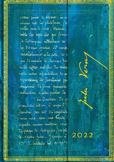 Di Verne, Twenty Thousand Leagues 2022 Midi horizontln - Paperblanks