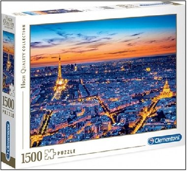 Clementoni Puzzle - Paříž, 1500 dílků - neuveden