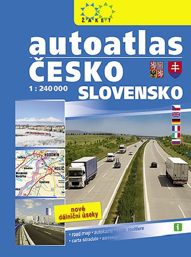 Autoatlas esko Slovensko 1:240 000 - 