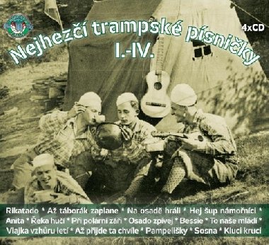 Nejhez trampsk psniky I.-IV. - 4 CD - Various