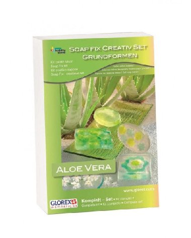 Glorex Kreativní sada na výrobu mýdel - s aloe vera - neuveden