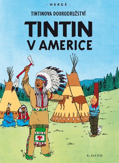 Tintin (3) - Tintin v Americe - Herg