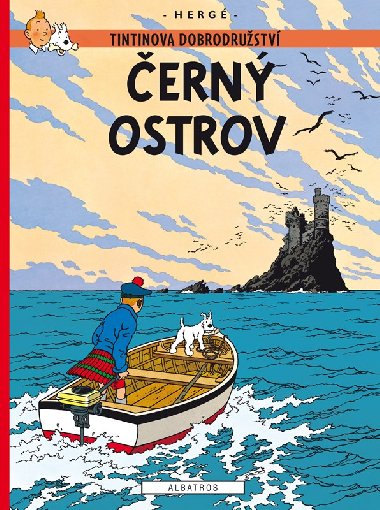 Tintin (7) - ern ostrov - Herg