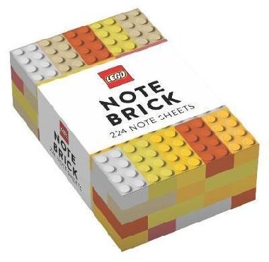 LEGO (R) Note Brick (Yellow-Orange) - LEGO