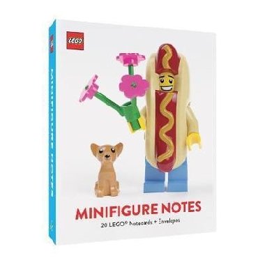 LEGO (R) Minifigure Notes: 20 Notecards and Envelopes - LEGO
