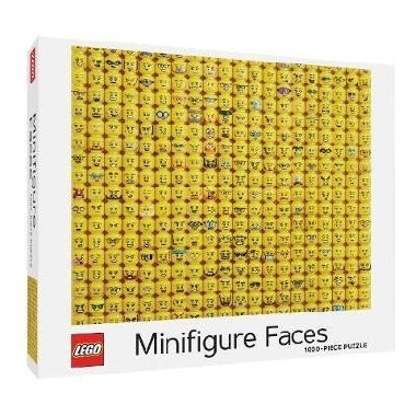 LEGO (R) Minifigure Faces 1000-Piece Puzzle - LEGO