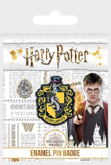 Smaltovaný odznak Harry Potter - Mrziomor - neuveden