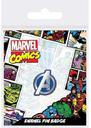 Smaltovaný odznak - Avengers - neuveden