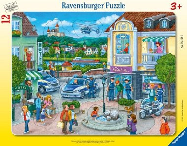 Ravensburger Puzzle - Policejní zásah 12 dílků - neuveden