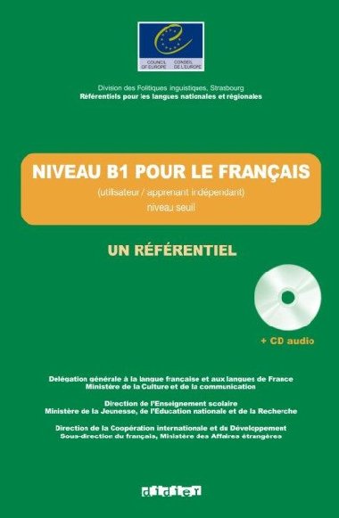 Niveau B1 pour le Francais Livre + CD audio - Beacco Jean-Claude
