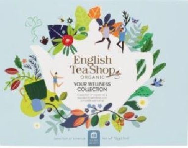 ETS Dárková kolekce čajů - Wellness 48 sáčků 72g - neuveden