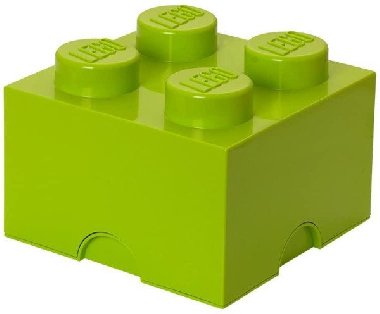 Úložný box LEGO 4 - světle zelený - neuveden