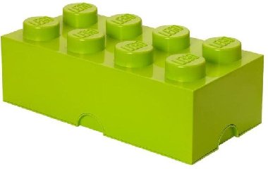 Úložný box LEGO 8 - světle zelený - neuveden