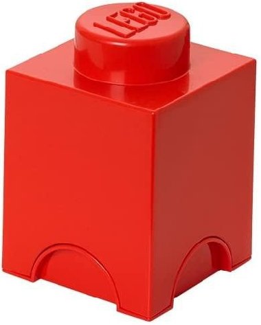 Úložný box LEGO 1 - červený - neuveden