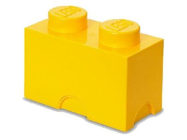 Úložný box LEGO 2 - žlutý - neuveden