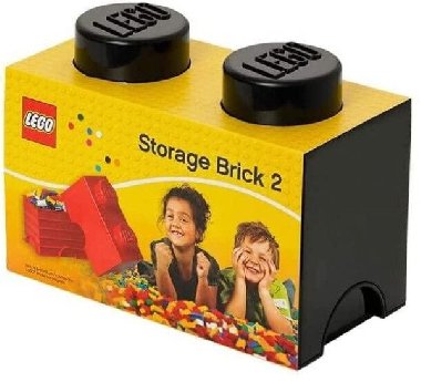 Úložný box LEGO 2 - černý - neuveden