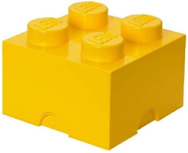Úložný box LEGO 4 - žlutý - neuveden