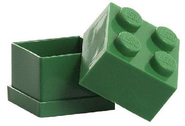 lon box LEGO Mini 4 - tmav zelen - neuveden