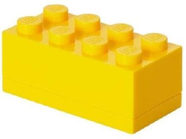 Úložný box LEGO Mini 8 - žlutý - neuveden