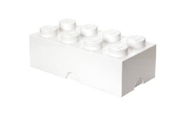 Úložný box LEGO Mini 8 - bílý - neuveden