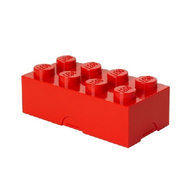 Svainov box LEGO - erven - neuveden