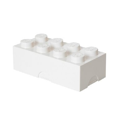 Svačinový box LEGO - bílý - neuveden