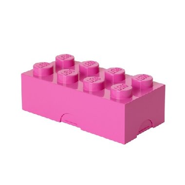 Svačinový box LEGO - růžový - neuveden