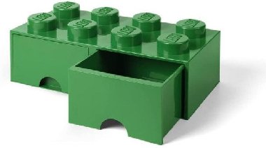 lon box LEGO s uplky 8 - tmav zelen - neuveden