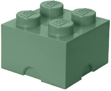 lon box LEGO 4 - army zelen - neuveden