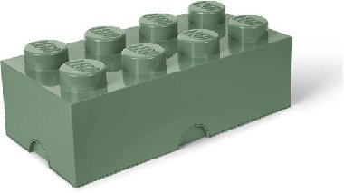 lon box LEGO 8 - army zelen - neuveden