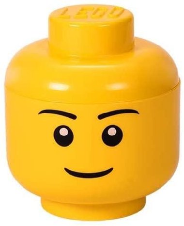 lon box LEGO hlava (velikost S) - chlapec - neuveden