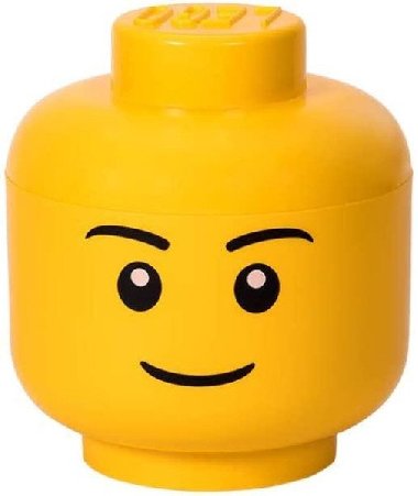 lon box LEGO hlava (velikost L) - chlapec - neuveden