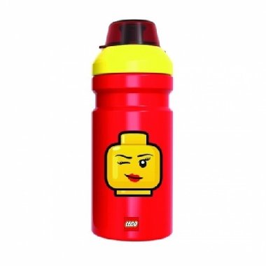 Láhev LEGO ICONIC Girl - žlutá/červená - Lego